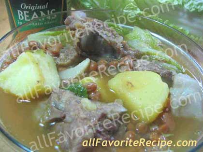 Nilagang Baboy (Boiled Pork with Vegetables)